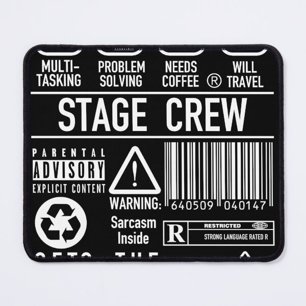 Item preview, Super Funny Stage Crew - Backstage Tech Week Theatre designed and sold by JukeLox.