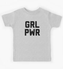 GRL PWR GIRL POWER Kids Tee
