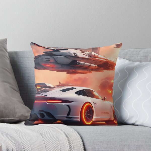 Artikelvorschau, Automatron Clash of the Cosmos - The AI-Driven Battle for Futures Fury - Porsch entworfen und verkauft von AiArtMerch.