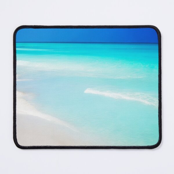 Item preview, Aguamarina tropical y suaves olas turquesas que se lavan en una hermosa playa de arena blanca designed and sold by BBGIFTSUK.