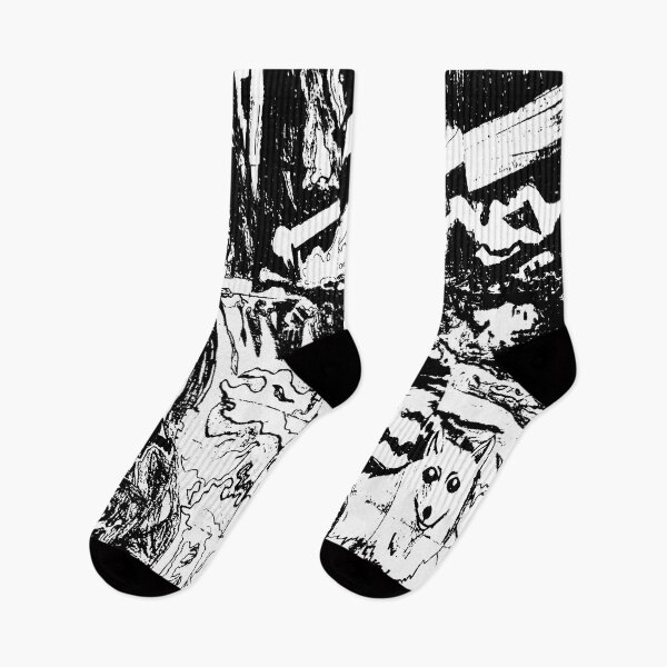 Item preview, Arctic fox northern lights (no-colour) designed and sold by Chloemcglinchey.