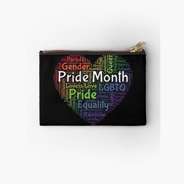 Item preview, Pride Month Heart Word Art designed and sold by DaniGirls.
