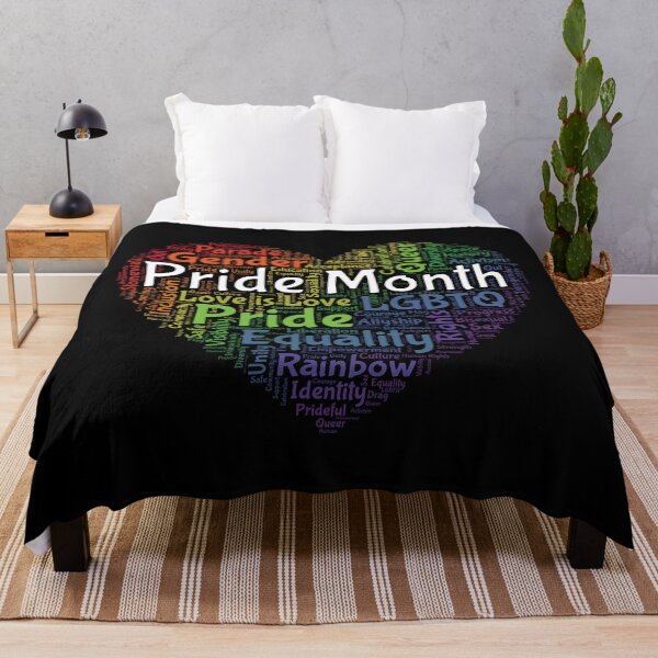 Item preview, Pride Month Heart Word Art designed and sold by DaniGirls.