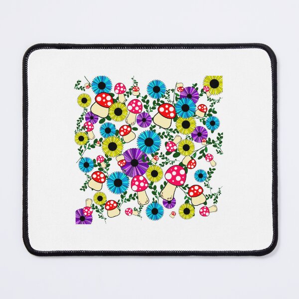 Item preview, Mushroom and Flower design designed and sold by Alyssas-AAA.