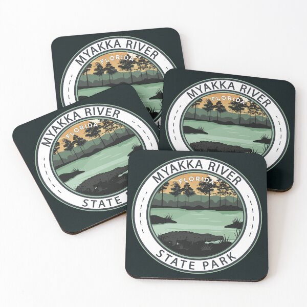 Item preview, Myakka River State Park Florida Badge designed and sold by KrisSidDesigns.