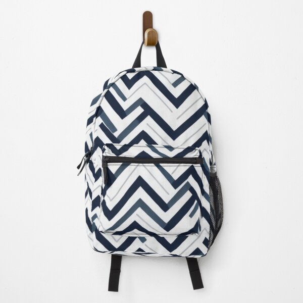 Item preview, Seamless Chevron Pattern - Blue Black and White Chevron Design designed and sold by TGAL2.