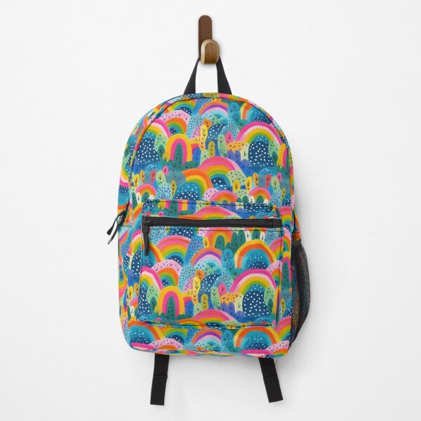 Item preview, Rainbow Hills seamless pattern designed and sold by EmmaFinchDesign.