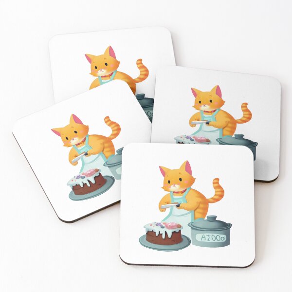 Item preview, cat cooking chef designed and sold by GLORY-LIFE.