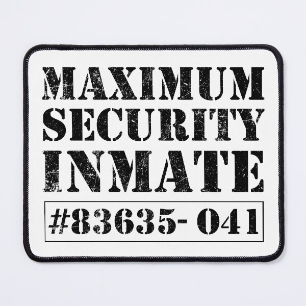 Item preview, Maximum Security Inmate Escaped Convict Fancy Dress Costume designed and sold by JukeLox.