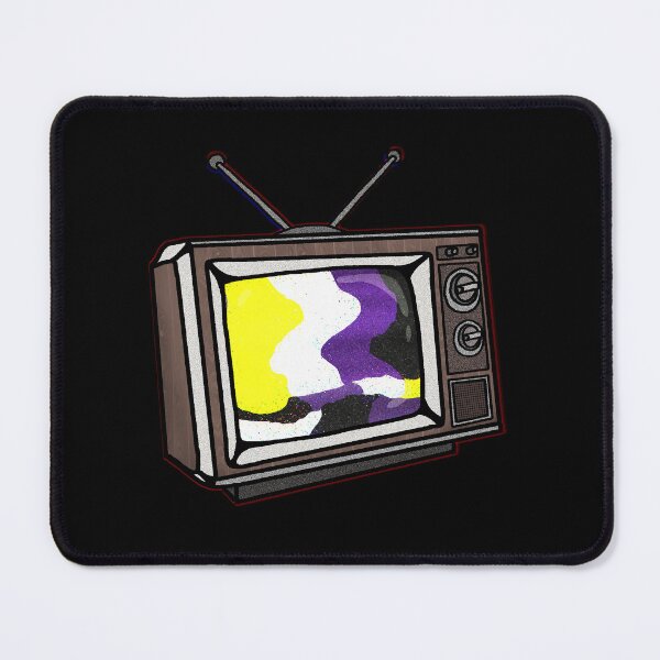 Item preview, Retro TV - Nonbinary -Pride 2023 designed and sold by AmbiguousNothin.