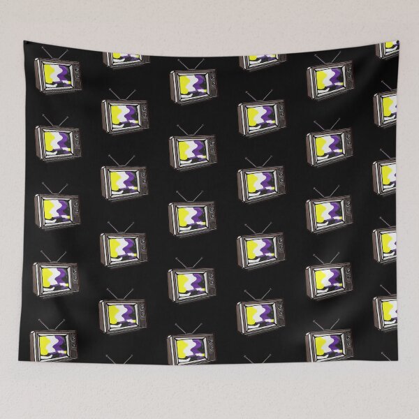 Item preview, Retro TV - Nonbinary -Pride 2023  designed and sold by AmbiguousNothin.