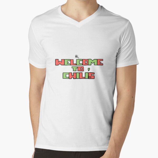 hi, welcome to chili's V-Neck T-Shirt