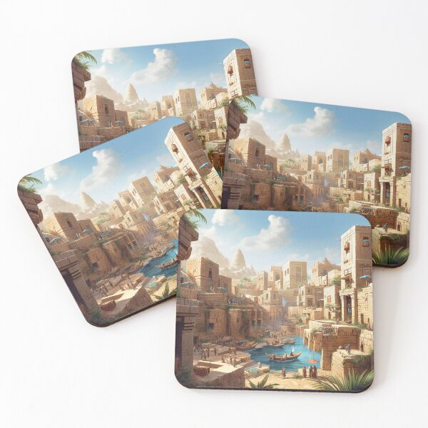 Item preview, City By The Stream designed and sold by PyramidSchmear.