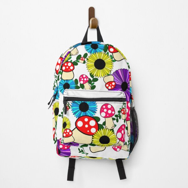 Item preview, Mushroom and Flowers design designed and sold by Alyssas-AAA.