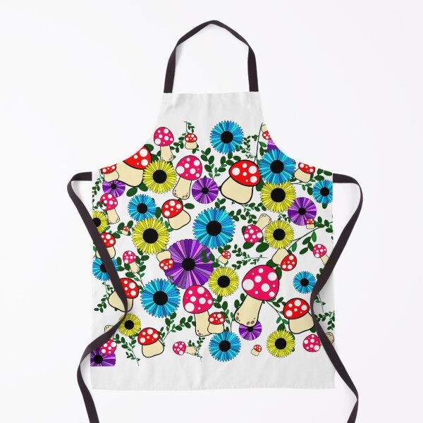 Item preview, Mushroom and Flowers design designed and sold by Alyssas-AAA.