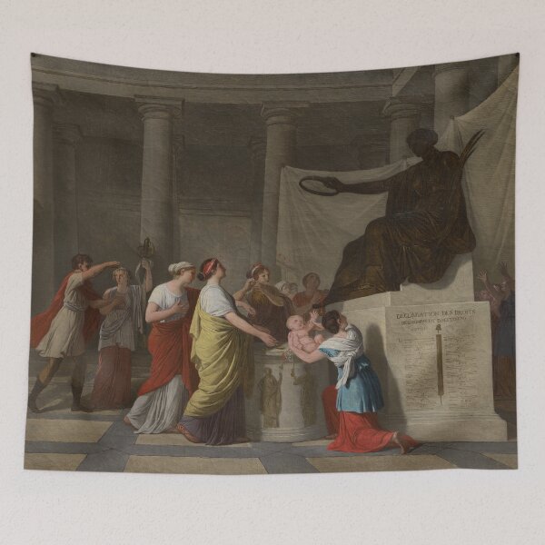 Item preview, The Dedication of the Citizens of Paris | Joseph-Benoit Suvee | 1794 French History Art designed and sold by CJET.