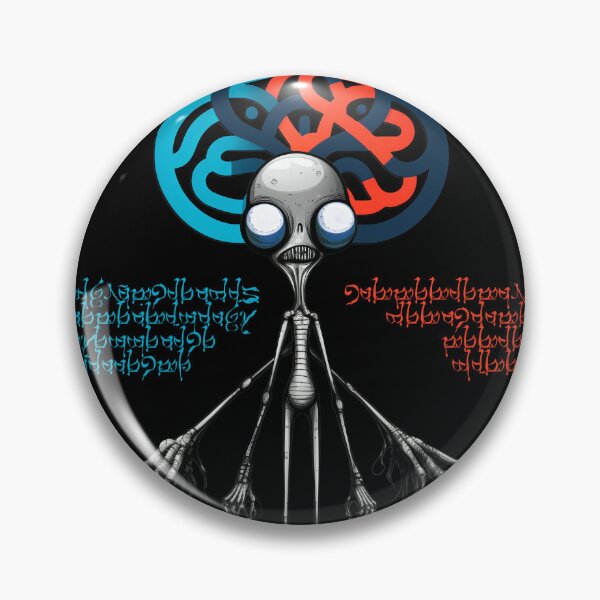 Item preview, Intergalactic Mind Power: The Extraordinary Alien Brain Design designed and sold by utopio-art.