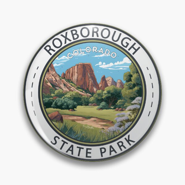 Item preview, Roxborough State Park Colorado Badge designed and sold by KrisSidDesigns.