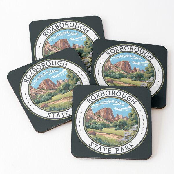 Artikelvorschau, Roxborough State Park Colorado-Abzeichen entworfen und verkauft von KrisSidDesigns.