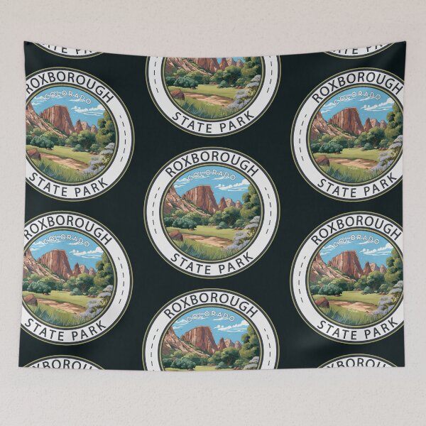 Artikelvorschau, Roxborough State Park Colorado-Abzeichen entworfen und verkauft von KrisSidDesigns.