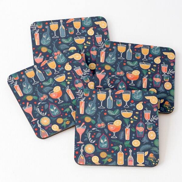 Item preview, Summery cocktail pattern - summer vibes designed and sold by unknown-places.