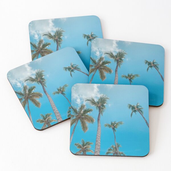 Item preview, Beautiful palms and beach designed and sold by lisbethfrias.