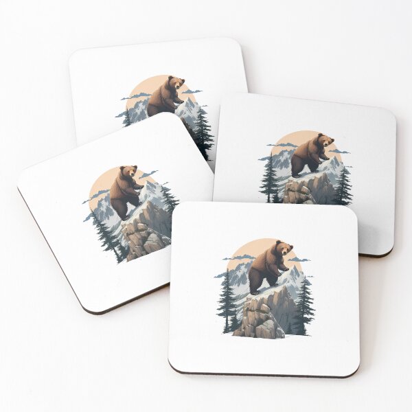 Item preview, Ice Grizzly Bear designed and sold by SanaNara.