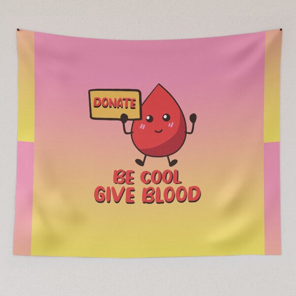 Item preview, Be cool give blood designed and sold by Pokomon.