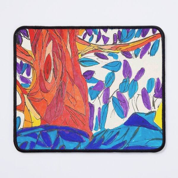 Item preview, Contrast Color Tree: orange, yellow, purple, and blue designed and sold by India2022.