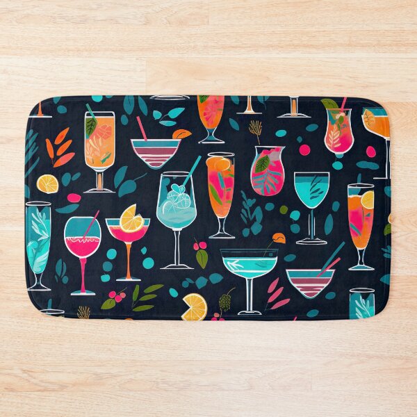 Item preview, Summery cocktail pattern - summer vibes designed and sold by unknown-places.