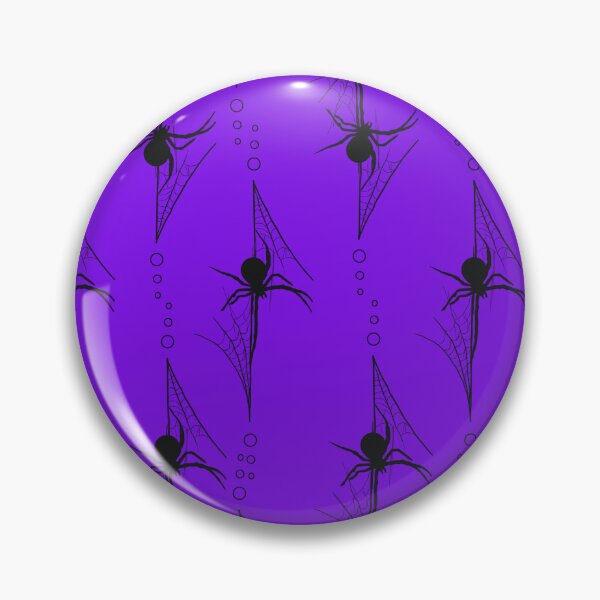 Item preview, Purple Widow on a web repeating pattern designed and sold by TanyaRomeo.