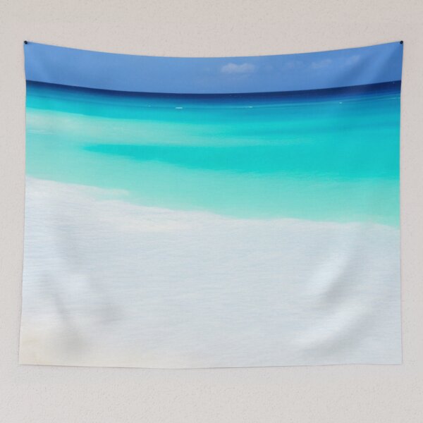 Item preview, Aquamarine Waves With Contrasting Deep Blue Ocean In The Distance designed and sold by BBGIFTSUK.