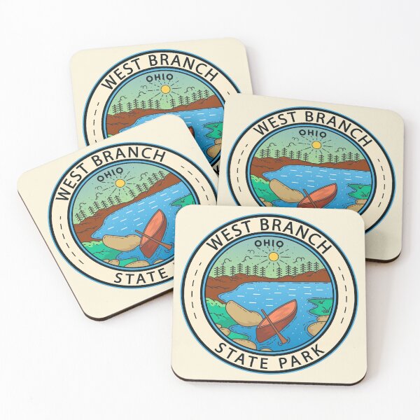 Item preview, West Branch State Park Ohio Badge designed and sold by KrisSidDesigns.