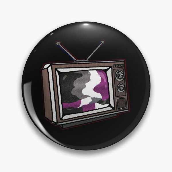Item preview, Retro TV - Asexual - Pride 2023  designed and sold by AmbiguousNothin.