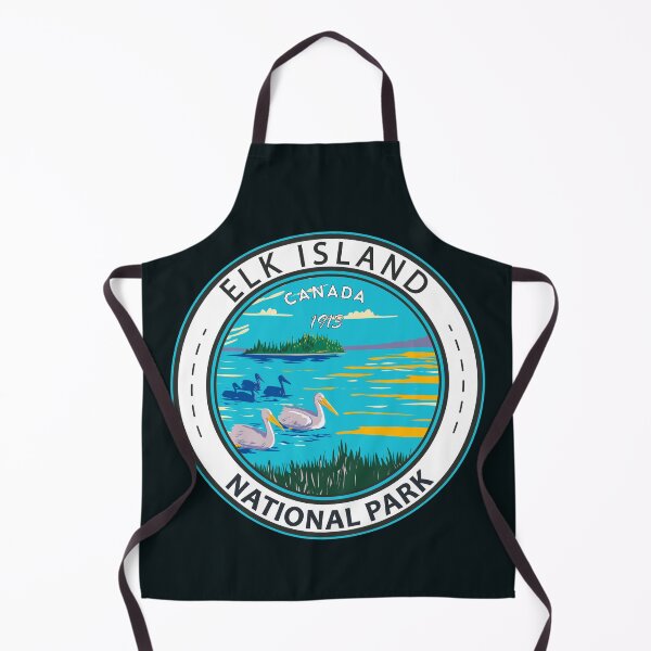 Item preview, Elk Island National Park Canada Pelican Badge designed and sold by KrisSidDesigns.