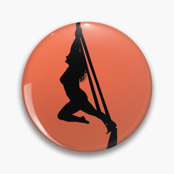 Item preview, Aerial Silks Silhouette Front Lean designed and sold by Jewel in the Crown.