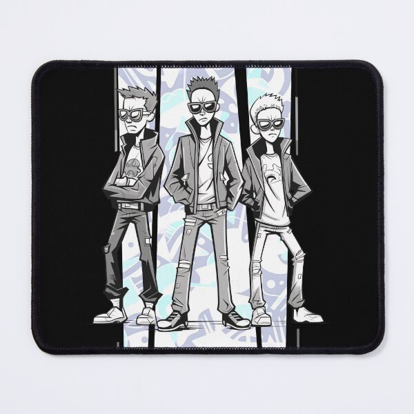 Item preview, Sketch and Graffiti: Young Boys in skateresque black and white comic design designed and sold by utopio-art.