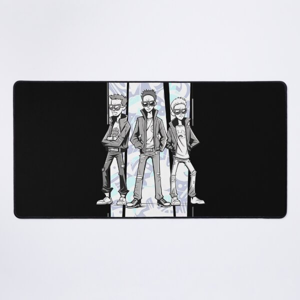 Item preview, Sketch and Graffiti: Young Boys in skateresque black and white comic design designed and sold by utopio-art.