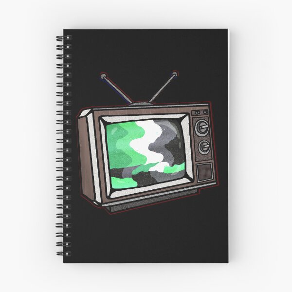 Item preview, Retro TV - Aromantic - Pride 2023  designed and sold by AmbiguousNothin.