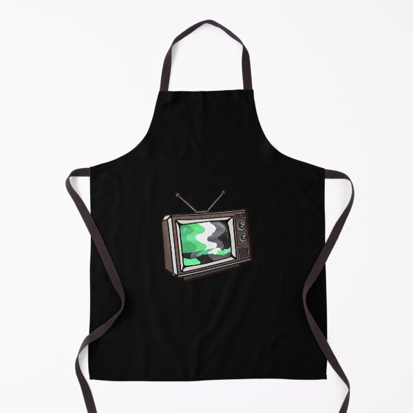 Item preview, Retro TV - Aromantic - Pride 2023 designed and sold by AmbiguousNothin.