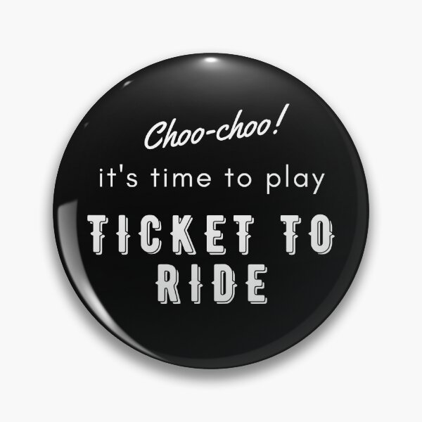 Item preview, Choo-choo, it's time to play Ticket to Ride! designed and sold by MurmuringShop.