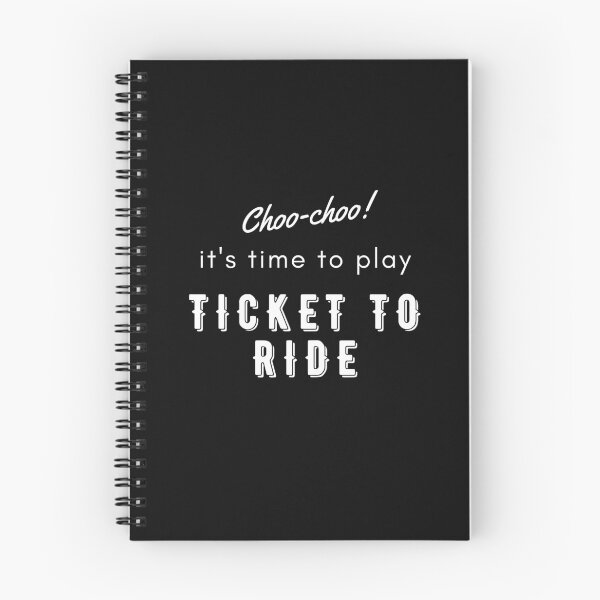 Item preview, Choo-choo, it's time to play Ticket to Ride! designed and sold by MurmuringShop.