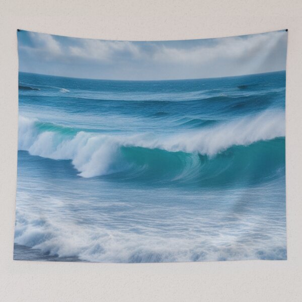 Item preview, Crashing Waves Off The Dorset Coast United Kingdom designed and sold by BBGIFTSUK.