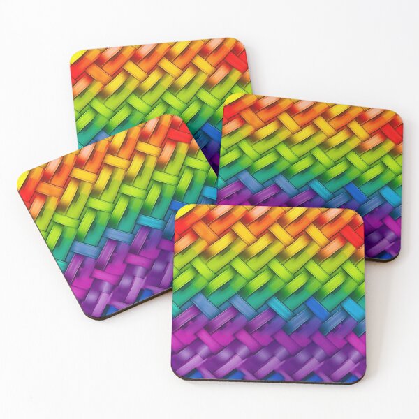 Item preview, Basketweave Rainbow designed and sold by ChaosBuffet.