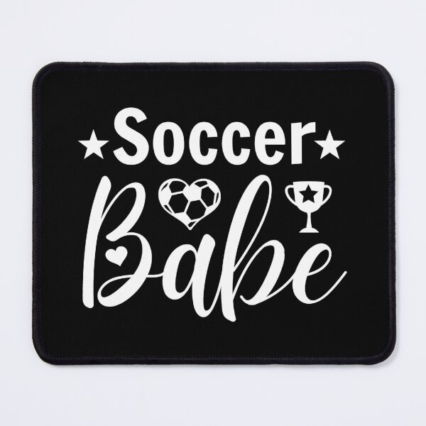 Item preview, Soccer babe, female soccer player, football girl, football babe designed and sold by portrait4you.