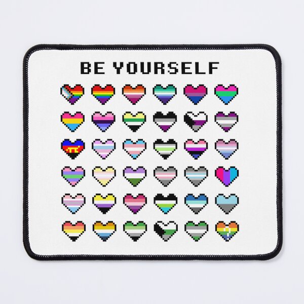 Item preview, LGBTQ+ community flags pixel art white background designed and sold by Axel-Speed.