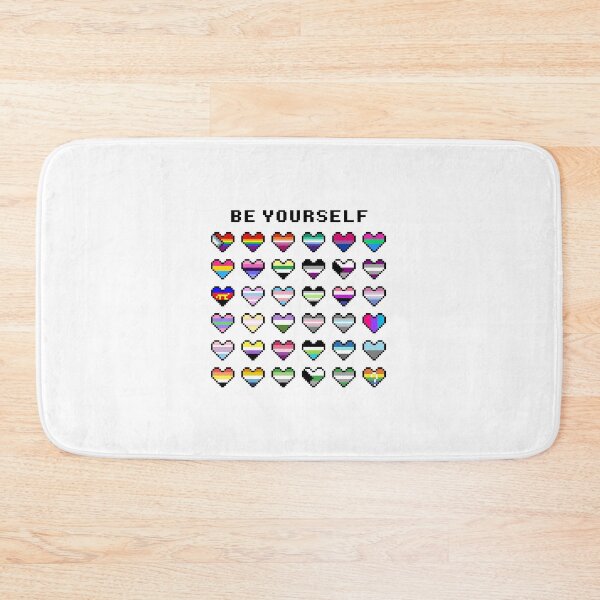 Item preview, LGBTQ+ community flags pixel art white background designed and sold by Axel-Speed.