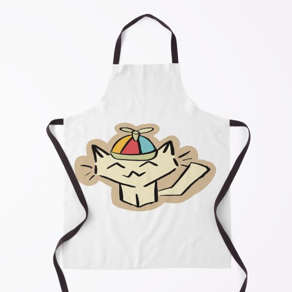 Item preview, super dooper cat with propeller hat designed and sold by flo-doodles.
