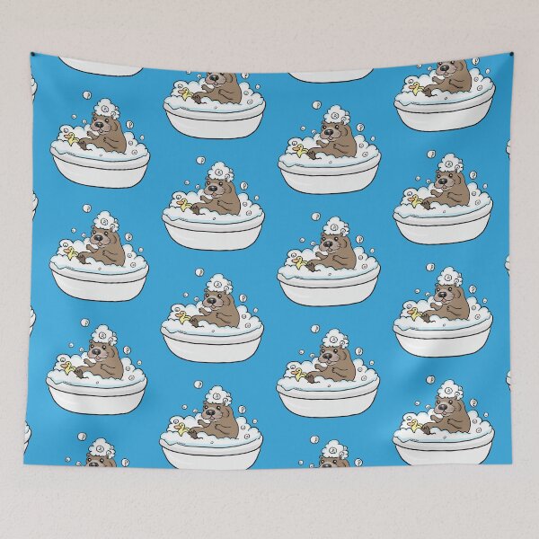 Item preview, Otterly relaxing self care designed and sold by doodletokki.