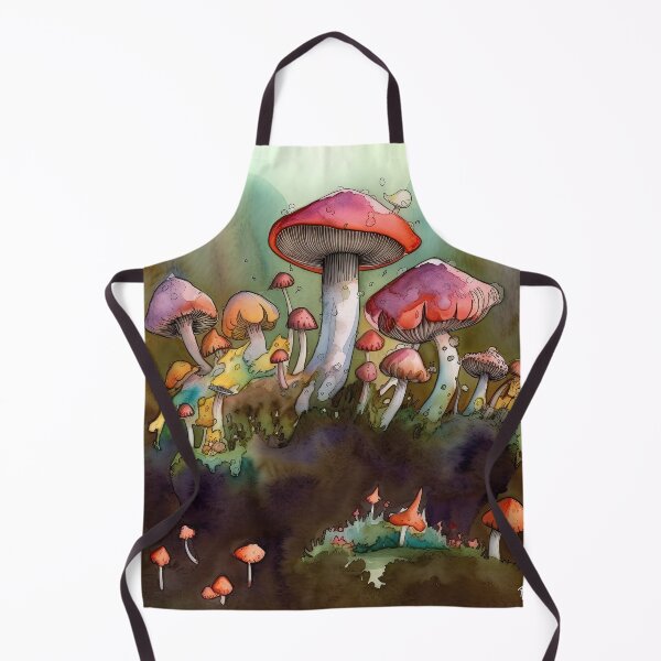 Item preview, MUSHROOMS WATERCOLOR designed and sold by ArtbyRolleen.